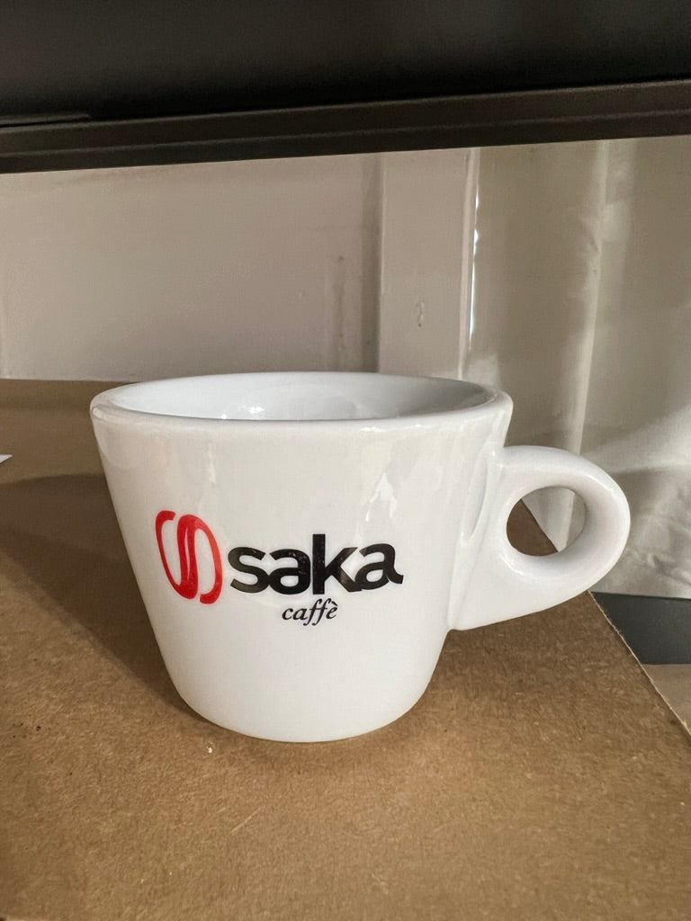 Saka Cappuccino Cup and Saucer - Moderna